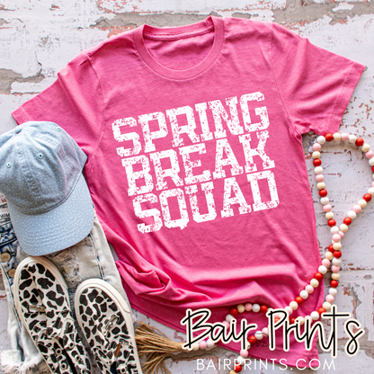 Spring Break Squad Screen Printed Tee