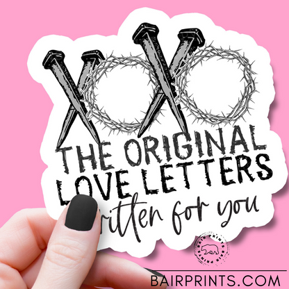 The Original Love Letters Vinyl Stickers
