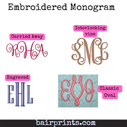 Monogram Mesh Bag