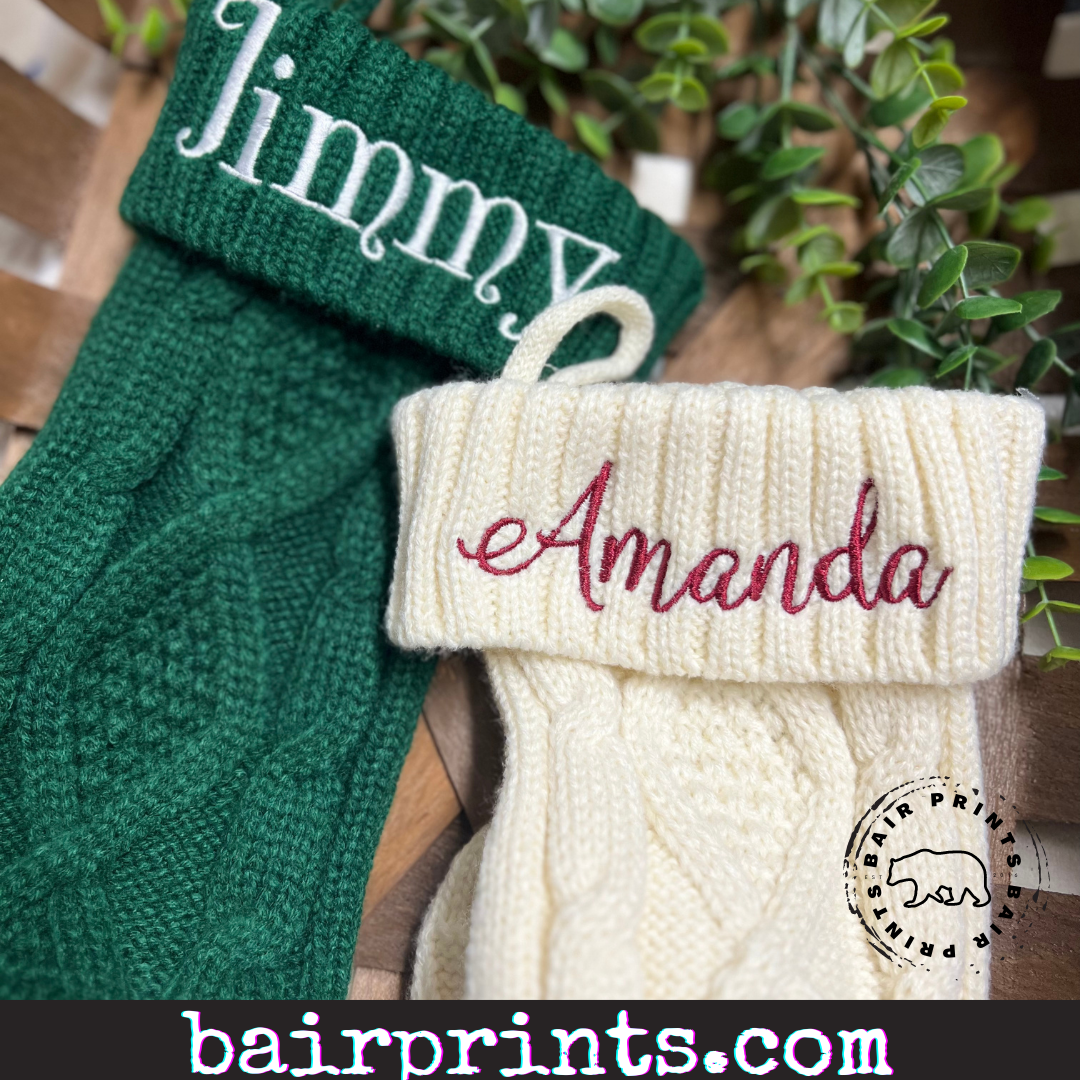 Personalized Christmas Stockings