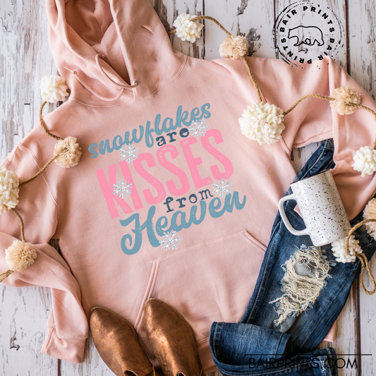 Snowflakes are Kisses from Heaven Shirt