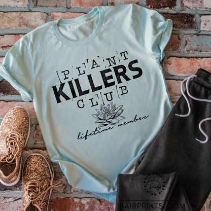 Plant Killers Club Graphic Tee Shirt