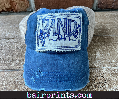 Band Mom Embroidered Hat.
