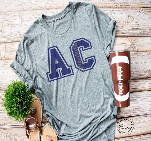 AC Mavericks Vertical Team Spirit Tee Shirt.