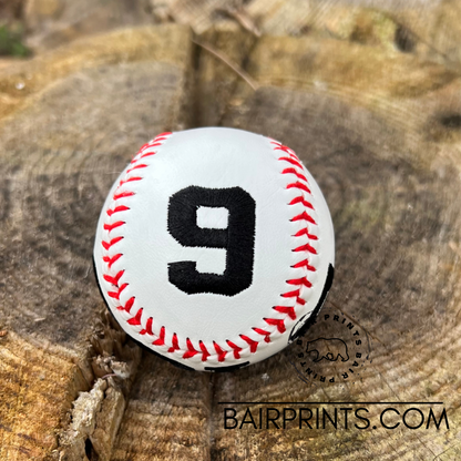 Embroidered Baseball or Softball