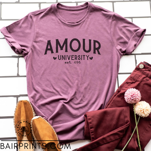 Amour University Tee Shirt