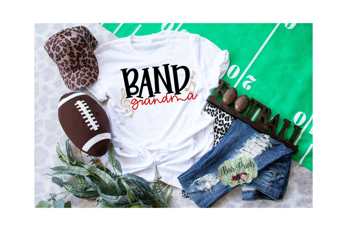 Band Grandma Tee Shirt. - Bair Prints