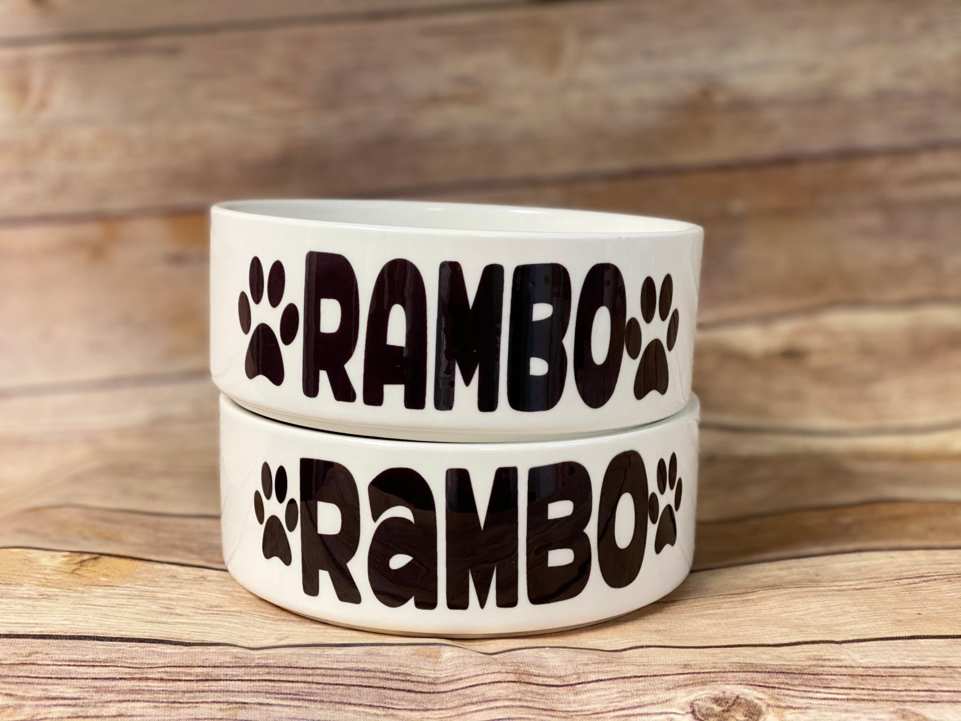 Personalized Dog Bowls