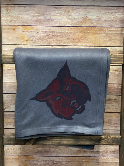 Wildcat Blanket. Multiple Colors Available.