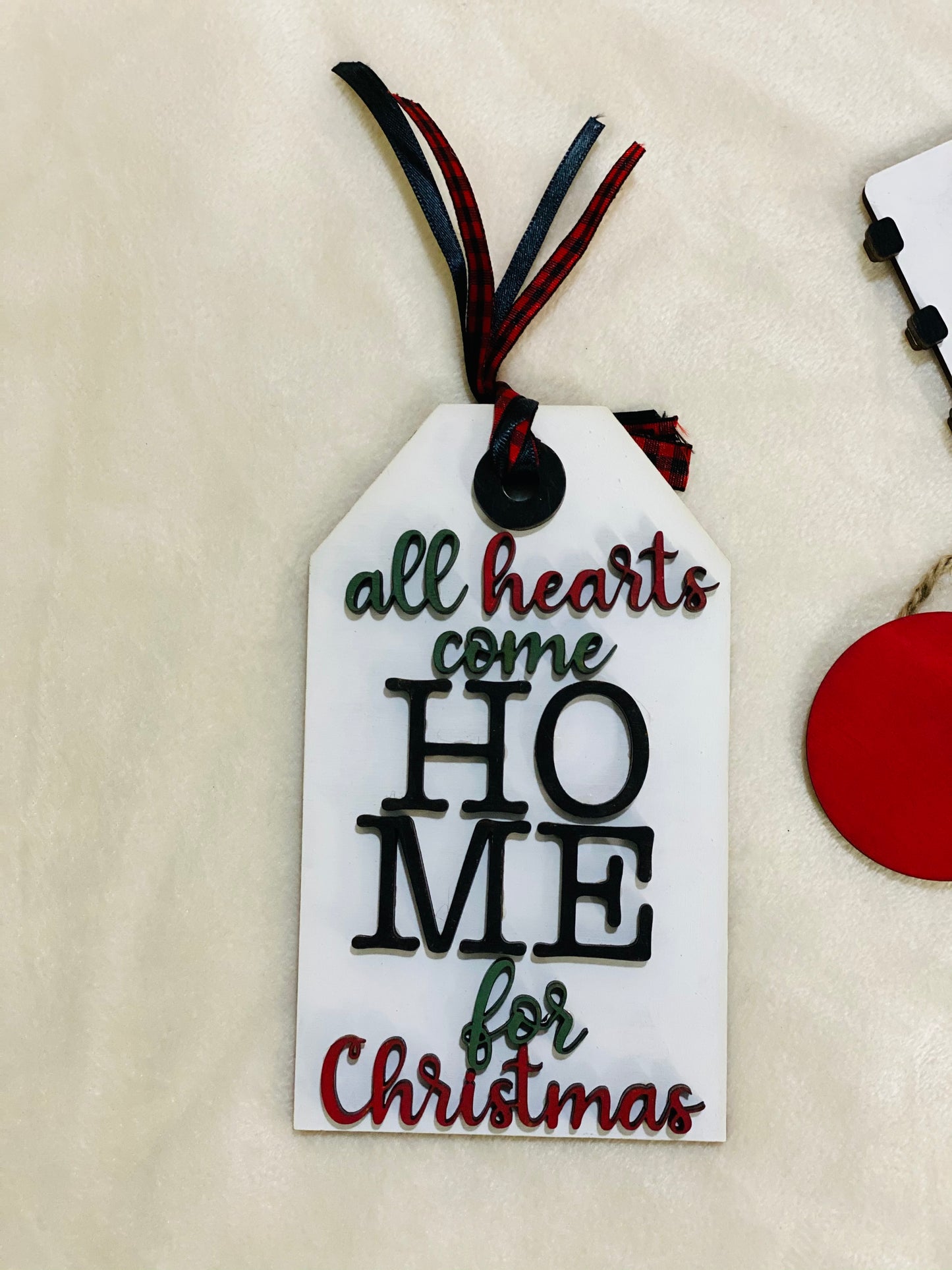 All Hearts Come Home For Christmas Tier Tray Kit