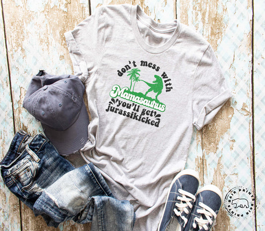 Mamasaurus Graphic Tee Shirt. Unisex Small-3XL