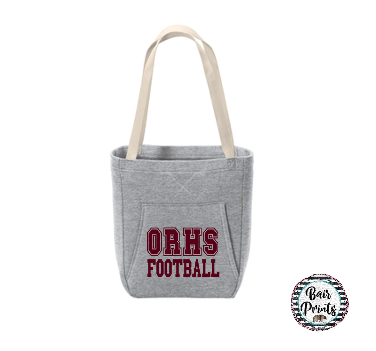 ORHS Football. Port & Company ® Core Fleece Sweatshirt Tote - Bair Prints