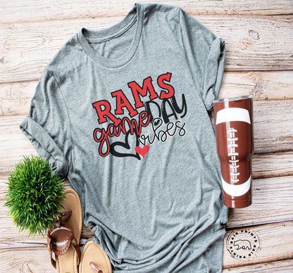 Rams Game Day Vibes Shirt.